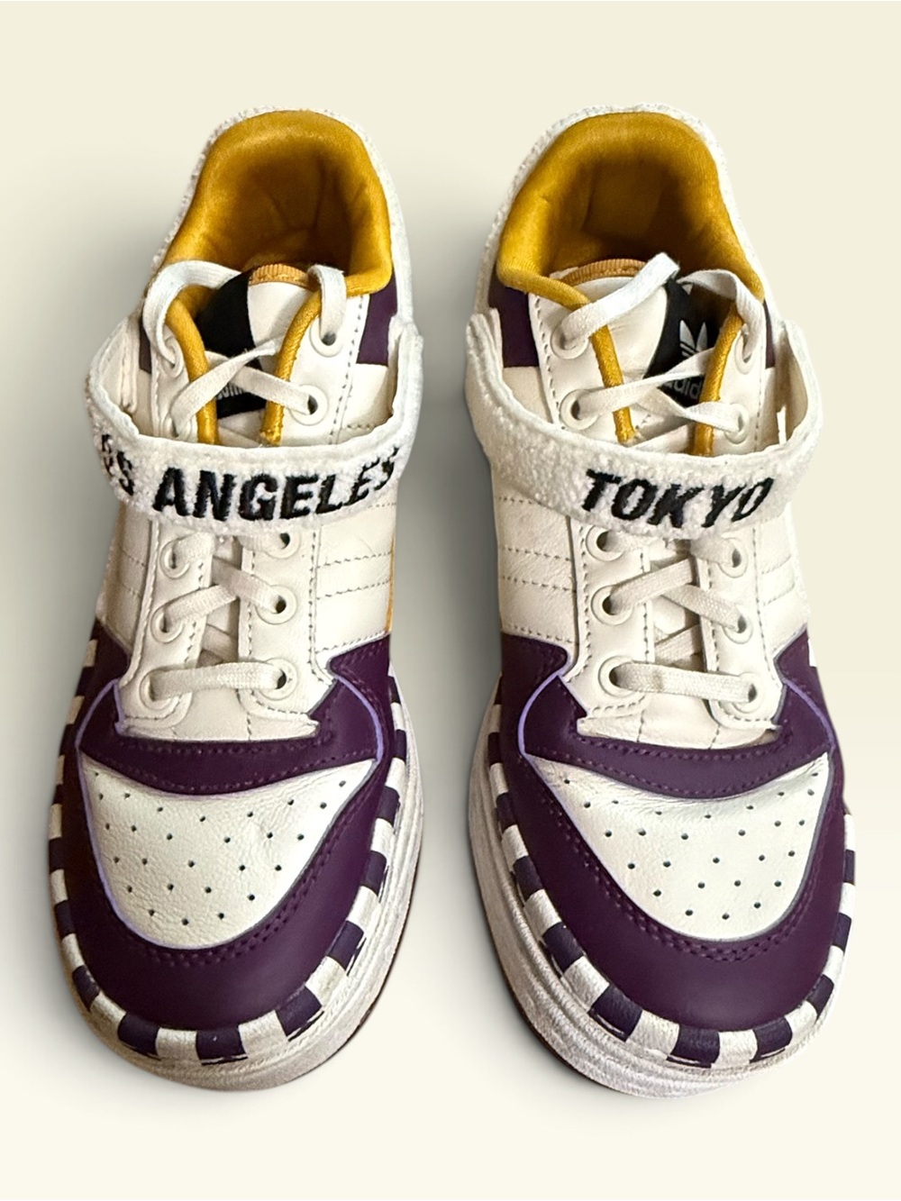 Girls Are Awesome Women’s x adidas Triple Platforum Low White Purple Beauty